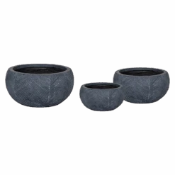 Plantenschaal Iowa Bullet - D31 X H15.5cm - Donkergrijs 5 Plantenschaal Iowa Bullet - D31 X H15.5cm - Donkergrijs -Pokon Winkel iowa bullet bowl graphite d31h155 bloempot 6 5