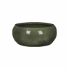 Plantenschaal Lester - D28 X H12cm - Groen 2 Plantenschaal Lester - D28 X H12cm - Groen -Pokon Winkel lester schaal rond groen h12xd28cm bloempot 1 4