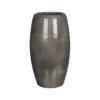 Bloempot Lester Hoog - D30 X H50cm - Donkergrijs -Pokon Winkel lester vaas rond dgrijs h50xd30cm bloempot 1 4