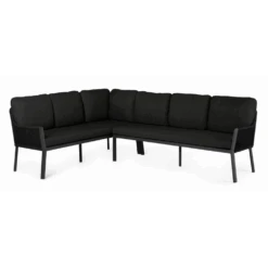 Liv Lounge Dining Set Left Black