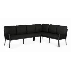 Liv Lounge Dining Set Right Black
