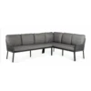 Liv Lounge Dining Set Right Charcoal -Pokon Winkel liv lounge dining set right charcoal 1 new