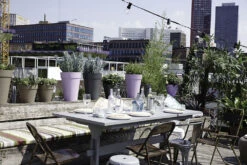 Bloempot Elho Loft Urban Rond Hoog 42cm - Antraciet -Pokon Winkel loft urban rond hoog 42 bloempot antraciet 6 15