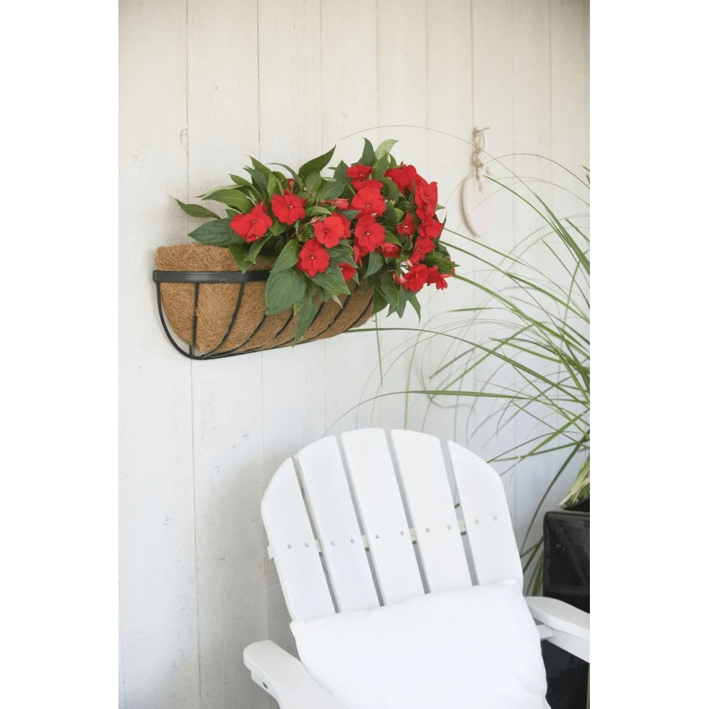 Nature Metalen Hanging Basket Balkonmodel - 17x61cm 4 Nature Metalen Hanging Basket Balkonmodel - 17x61cm - Afbeelding 2