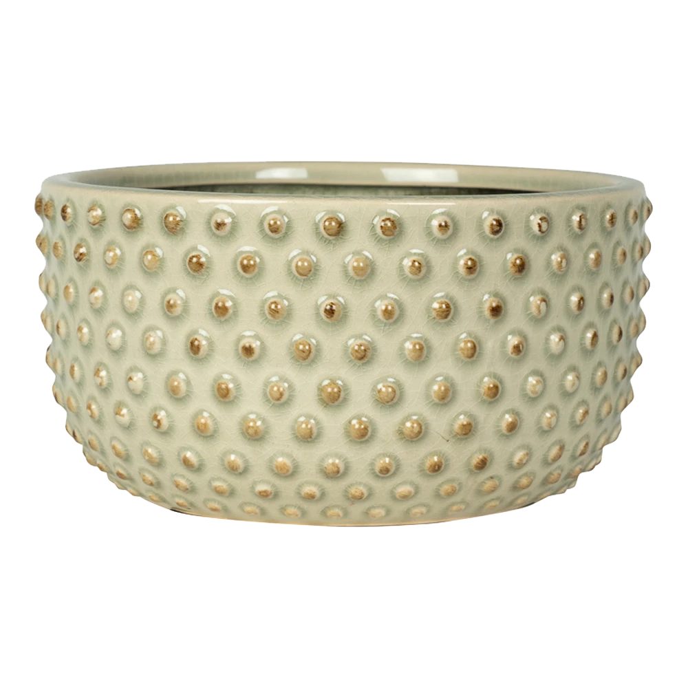 Plantenschaal Bolino - D20 X H11cm - Mint 3 Plantenschaal Bolino - D20 X H11cm - Mint