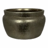 Plantenschaal Marrakesh - D24 X H14cm - Zilver Goud -Pokon Winkel plantenschaal marrakesh d24xh14cm zilver goud plantenschaal 1 1