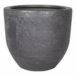 Bloempot Fien - D27 X H25cm - Antraciet