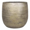 Bloempot Mira - D59 X H54cm - Goud -Pokon Winkel pot mira d59 h54cm industrieel goud bloempot 1