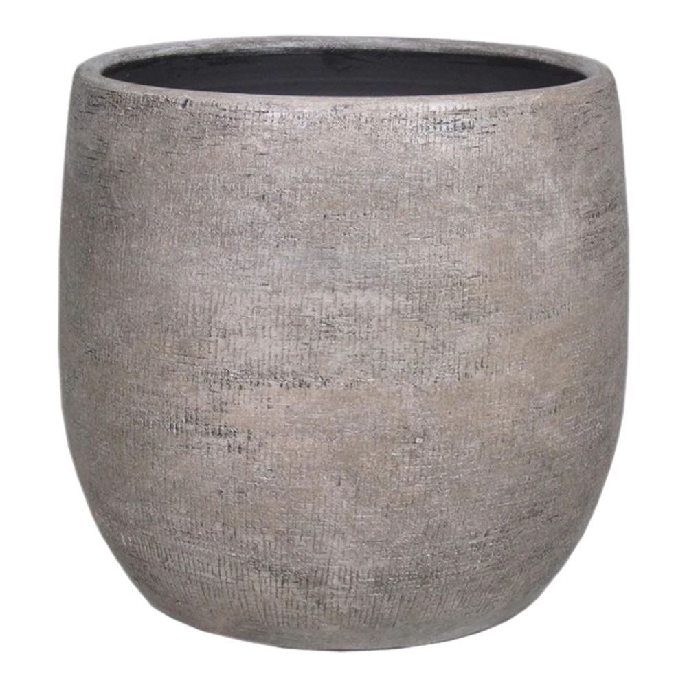 Bloempot Mira - D59 X H54cm - Wit 3 Bloempot Mira - D59 X H54cm - Wit