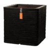 Capi Plantenbak Vierkant Nature Row NL - L40 X B40 X H40cm - Zwart -Pokon Winkel pot vierkant row nl 40x40x40 zwart plantenbak 1 4