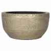 Plantenschaal Fien - D29 X H14cm - Goud 1 Plantenschaal Fien - D29 X H14cm - Goud -Pokon Winkel schaal fien d29 h14cm industrieel goud bloempot 1 5