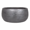 Plantenschaal Mira - D34 X H15cm - Antraciet -Pokon Winkel schaal mira d34 h15cm industrieel plantenschaal antraciet 1