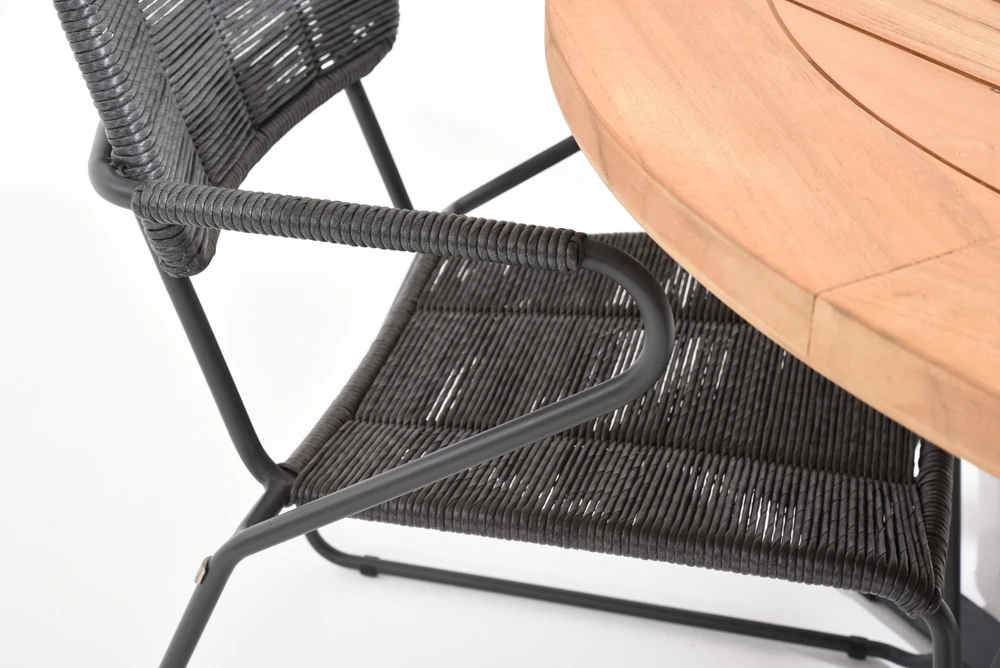 Swing Dining Stoel - Antraciet 8 Swing Dining Stoel - Antraciet - Afbeelding 6