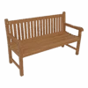 Teak Bank De Luxe - 150cm - Naturel -Pokon Winkel teak bank de luxe 150cm naturel 1 1