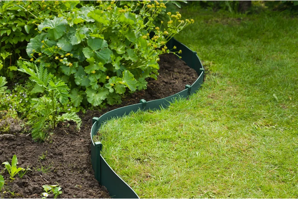 Tuinborderrand PE Groen 3mm - 10x0,15m - Nature 5 Tuinborderrand PE Groen 3mm - 10x0,15m - Nature - Afbeelding 3