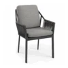 Tuinstoel Liv - Dining Stoel - Charcoal -Pokon Winkel tuinstoel liv dining stoel charcoal 1
