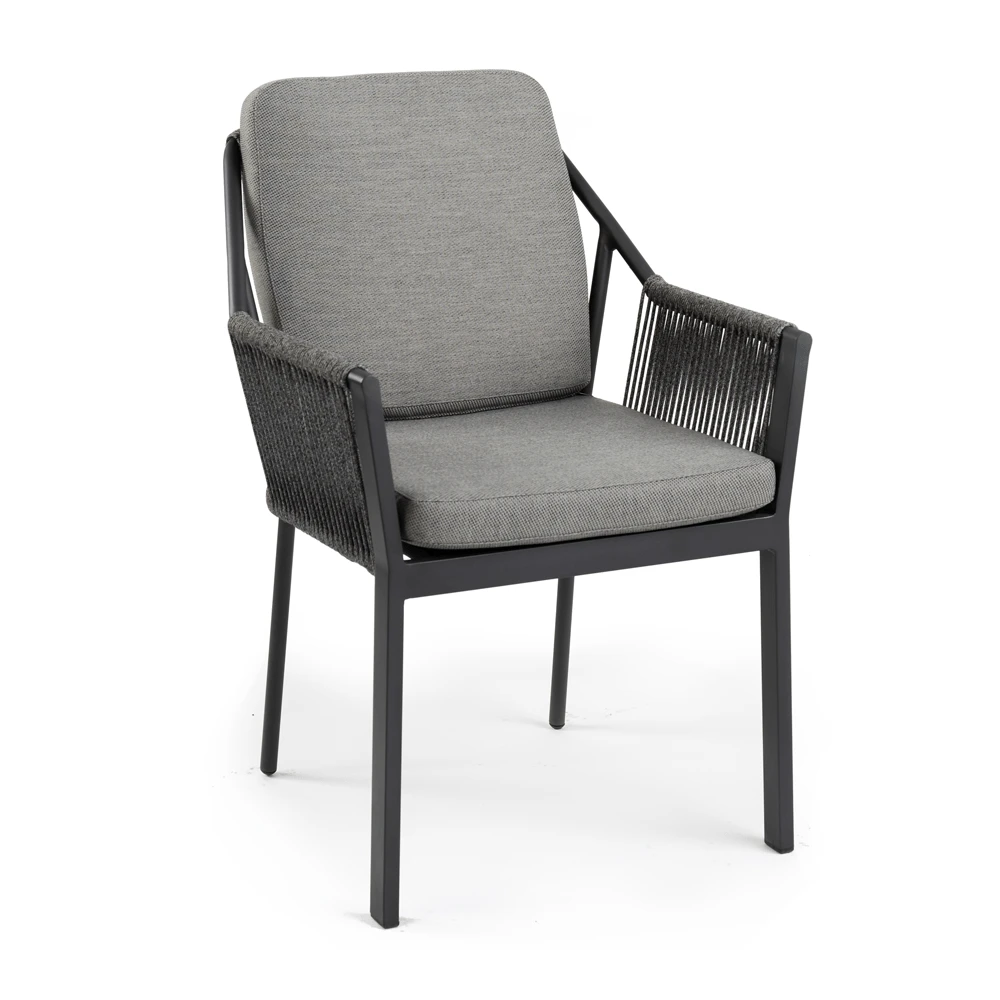 Tuinstoel Liv - Dining Stoel - Charcoal 3 Tuinstoel Liv - Dining Stoel - Charcoal