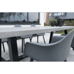 Tuintafel Toro - Betonlook - 180x90cm -Pokon Winkel tuintafel toro betonlook 180x90cm 4