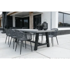 Tuintafel Toro - Betonlook - 250x100cm -Pokon Winkel tuintafel toro betonlook 250x100cm 4