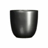 Bloempot Tusca - D25 X H23cm - Antraciet -Pokon Winkel tusca pot rond antraciet h23xd25cm bloempot 1 4