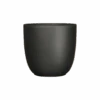 Bloempot Tusca - D28 X H25cm - Mat Zwart -Pokon Winkel tusca pot rond zwart mat h25xd28cm bloempot 1 4