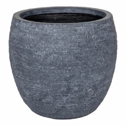 Bloempot Utah Bullet - D44 X H39 - Donkergrijs