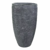 Bloempot Utah High Vase - D44 X H77cm - Donkergrijs
