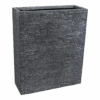 Plantenbak Utah Terras - L60 X B23 X H72cm - Donkergrijs 1 Plantenbak Utah Terras - L60 X B23 X H72cm - Donkergrijs -Pokon Winkel utah terrace part graphite l60w23h72 plantenbak 1