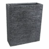 Plantenbak Utah Terras - L80 X B30 X H92cm - Donkergrijs -Pokon Winkel utah terrace part graphite l80w30h92 plantenbak 1