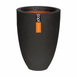 Capi Bloempot Urban Elegant Smooth NL - D36 X H48cm - Zwart