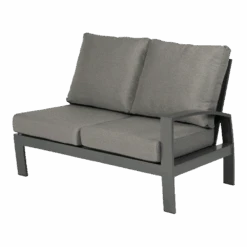 Valencia Lounge 2-zits Links - Charcoal