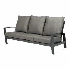 Valencia Lounge 3-zitsbank - Charcoal