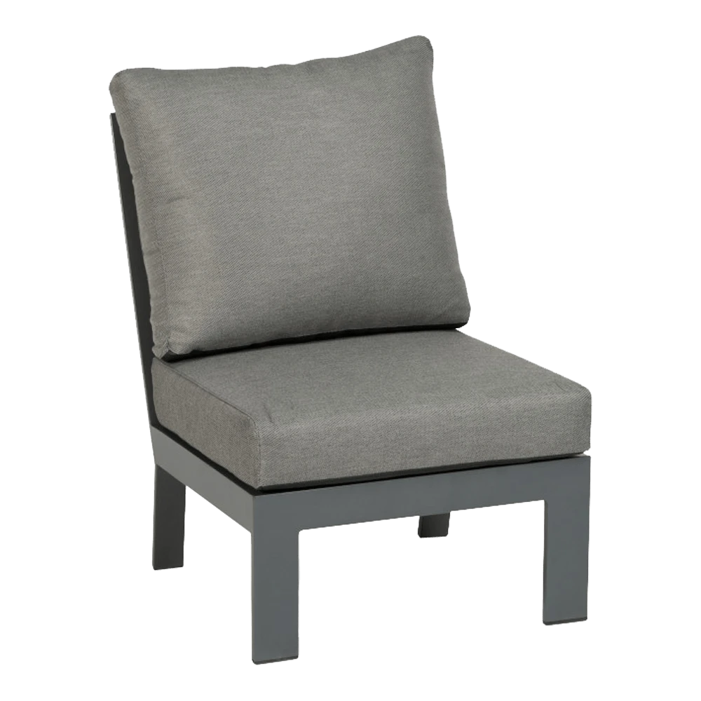 Valencia Lounge Tussenelement - Charcoal 3 Valencia Lounge Tussenelement - Charcoal