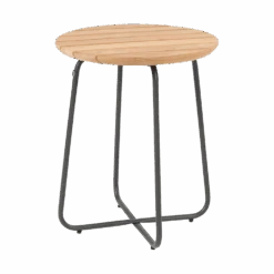 Verdi Side Tafel - U00f8 45 Cm - Natural Teak -Pokon Winkel verdi side tafel 45 cm natural teak 2