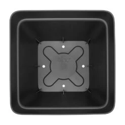 Bloempot Elho Vibia Campana Vierkant 37cm - Antraciet -Pokon Winkel vibia campana vierkant 37 plantenbak antraciet 3 6